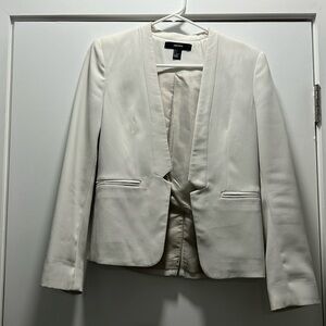 Forever 21 White Blazer
